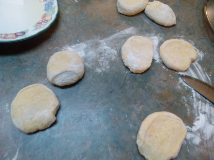 南瓜叶饼步骤11