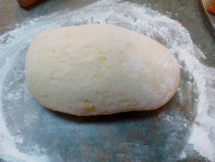 南瓜叶饼步骤9