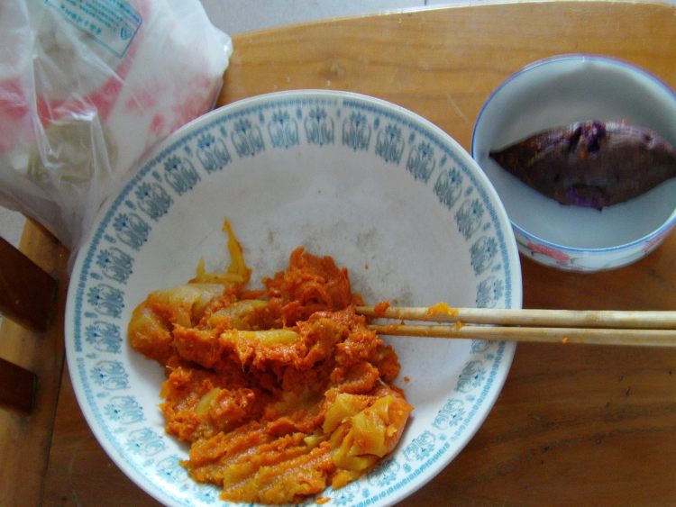 蒸汤圆步骤1