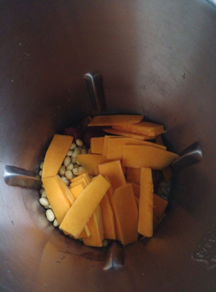 南瓜红枣豆浆步骤4