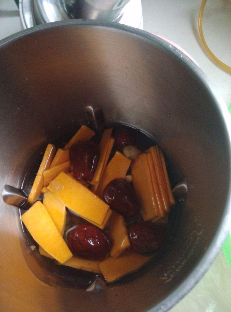 南瓜红枣豆浆步骤5