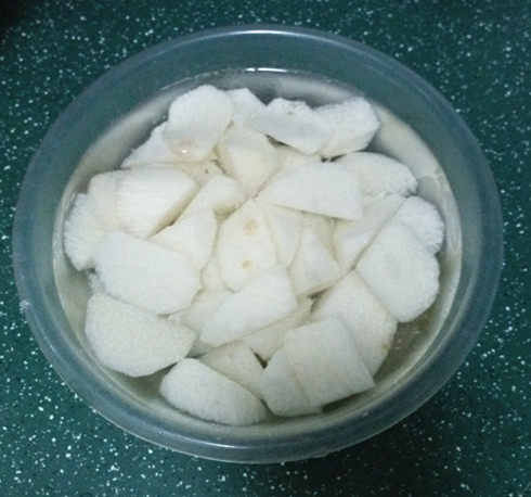 山药南瓜咸肉煲步骤4