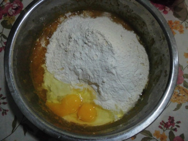南瓜烤饼干步骤5