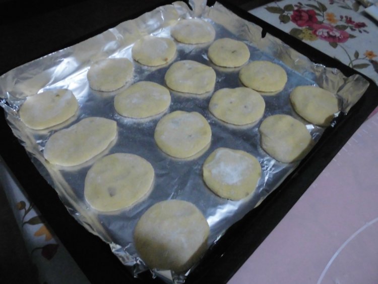 南瓜烤饼干步骤10