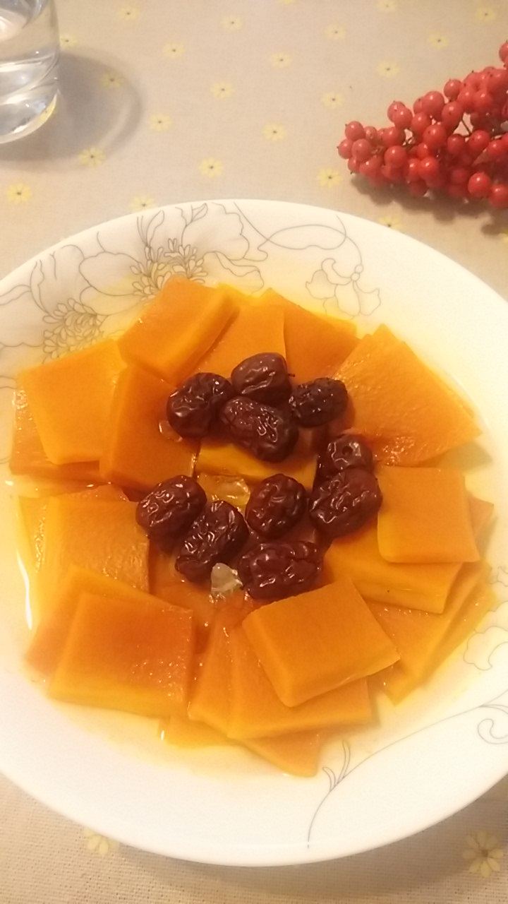 红枣蒸南瓜步骤6