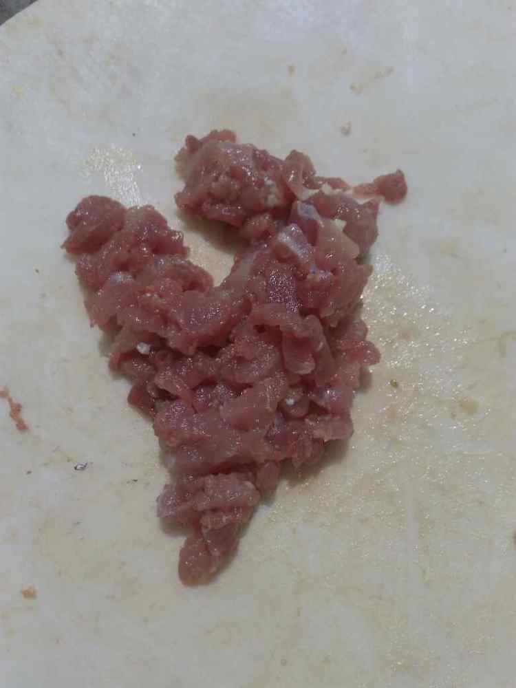 肉沫酱茄子步骤2