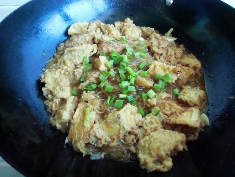 茄子烧粉条步骤13