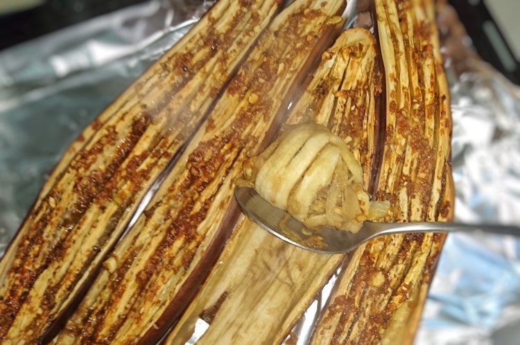 蒜香烤茄子步骤5