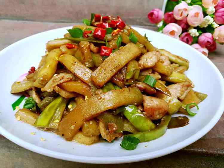蚝油茄子条步骤11