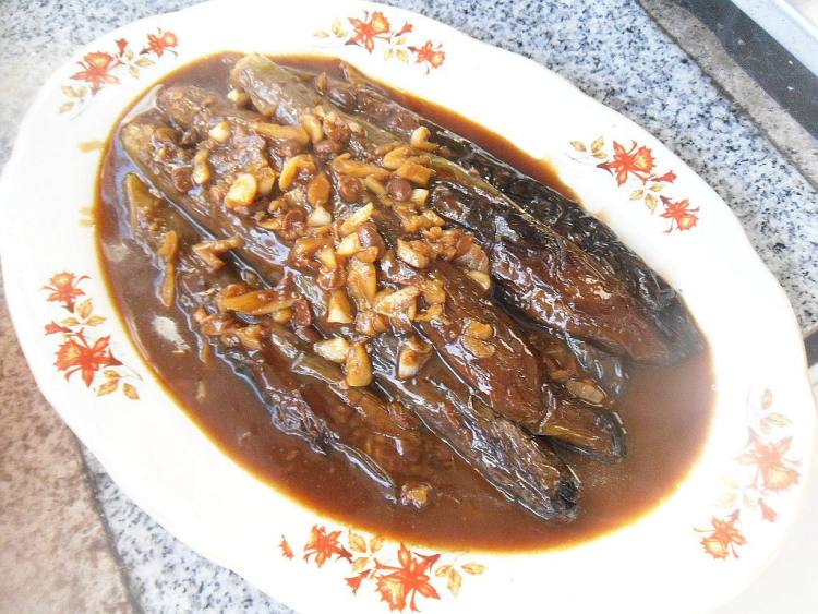 黄豆酱烧茄子步骤12