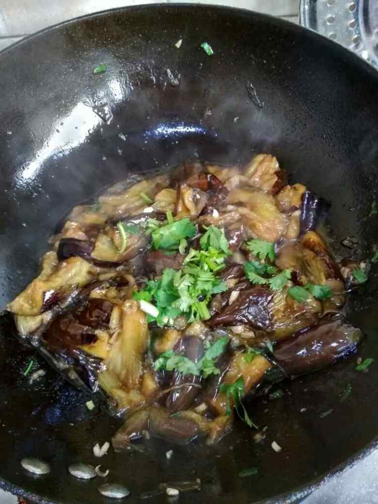 烧茄子步骤6