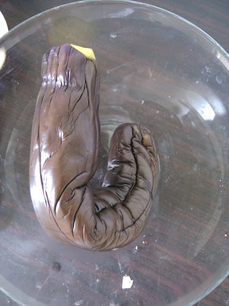 蒸拌手撕茄子步骤2