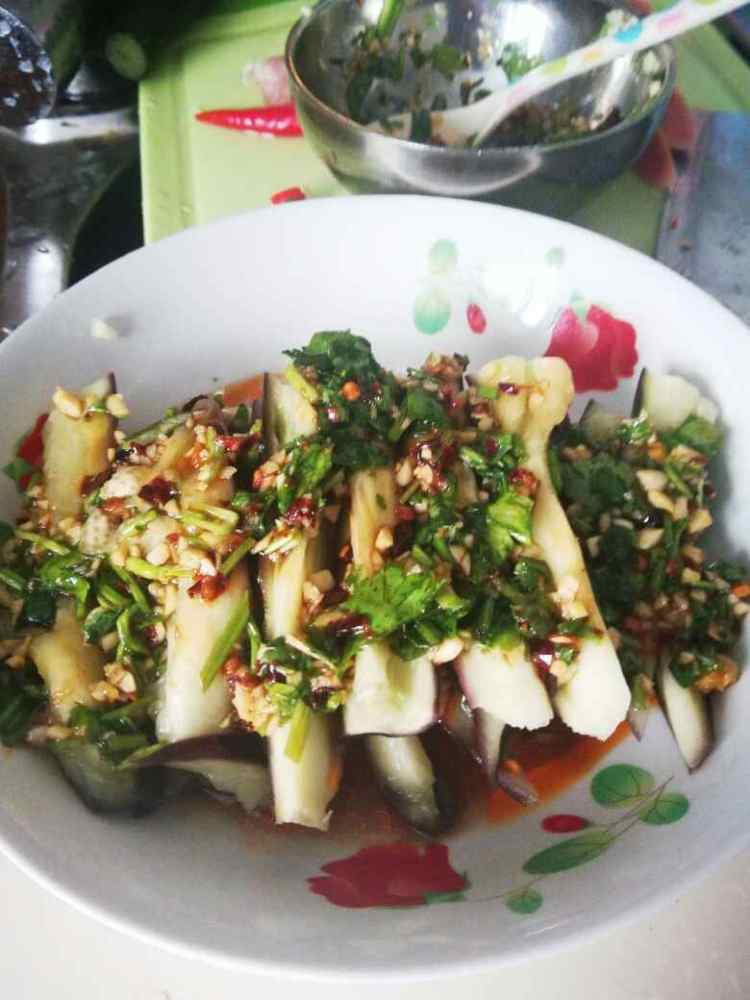 蒜蓉茄子步骤8