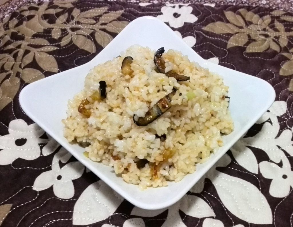 茄子炒饭步骤12