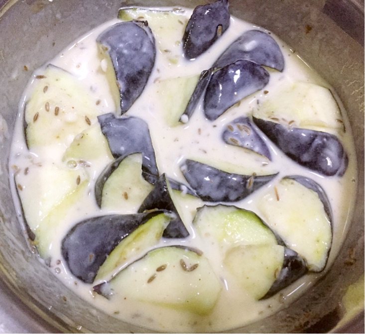 酥炸孜然茄宝步骤7