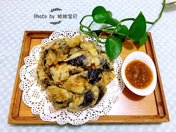 酥炸孜然茄宝步骤14