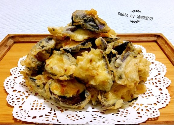 酥炸孜然茄宝步骤12