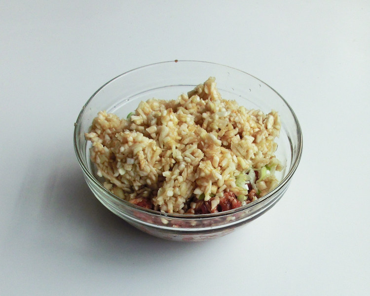 茄子馅水饺步骤4