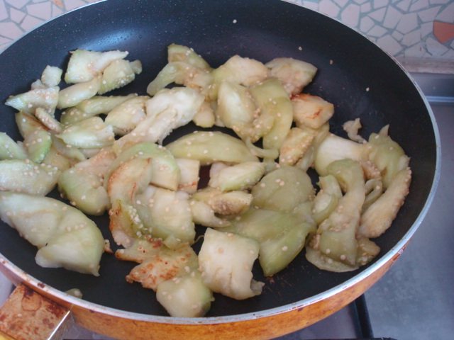 素烧茄子步骤7