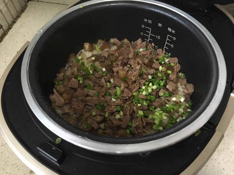 牛肉茄子饭步骤6