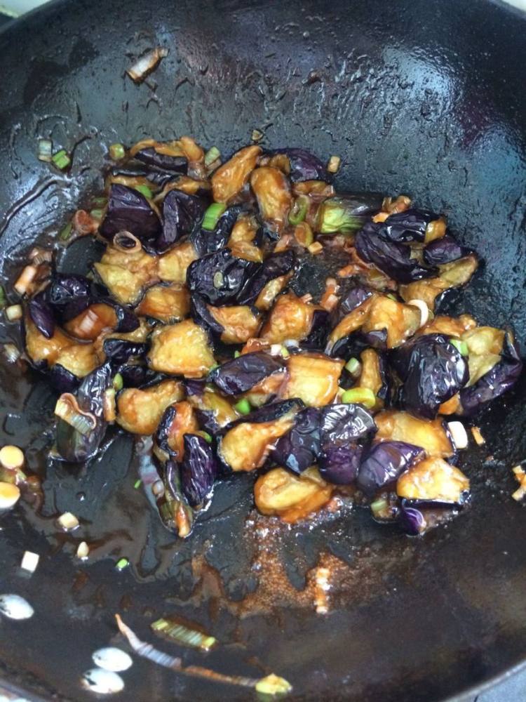 蒜末烧茄子步骤10