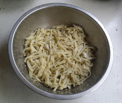 粉蒸茄条步骤5
