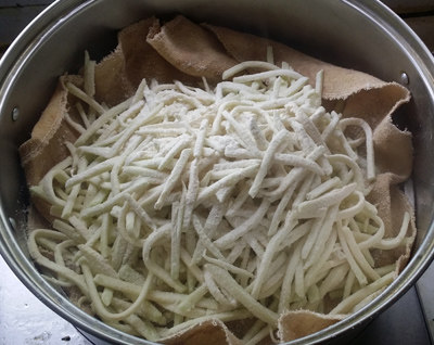 粉蒸茄条步骤4