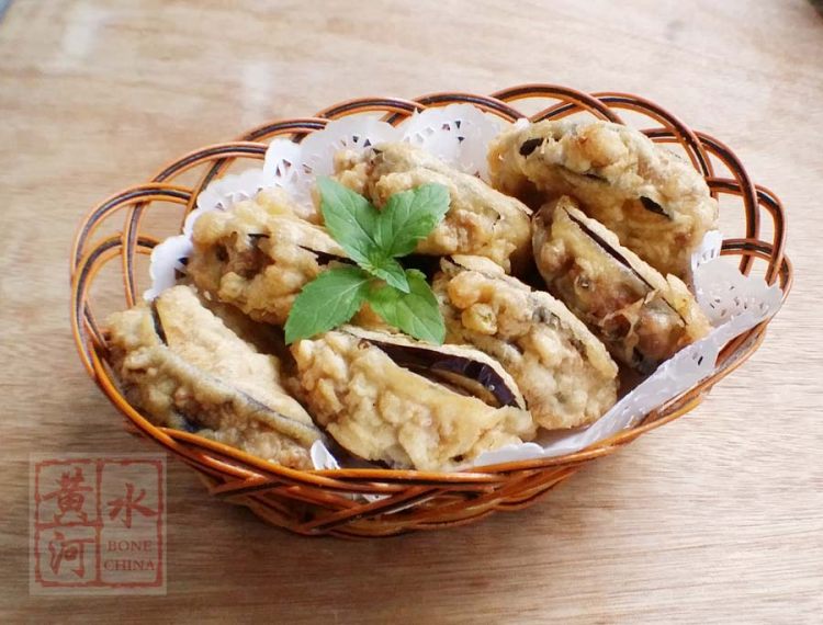 炸茄夹步骤8
