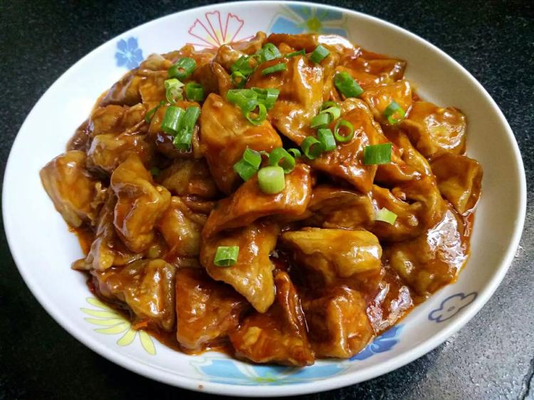 鱼香茄块步骤17