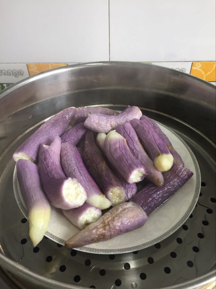 蒜蓉肉末茄子步骤4