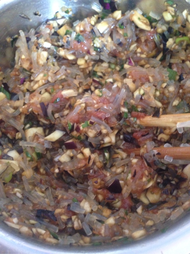 电饭锅版煎茄盒步骤9