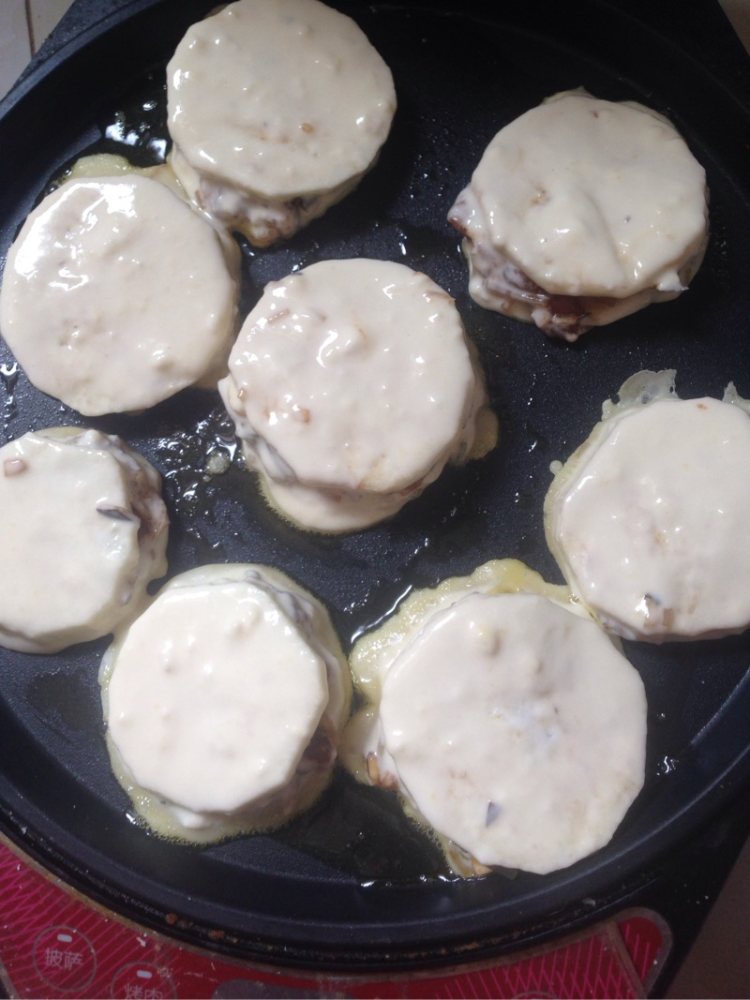 电饭锅版煎茄盒步骤15