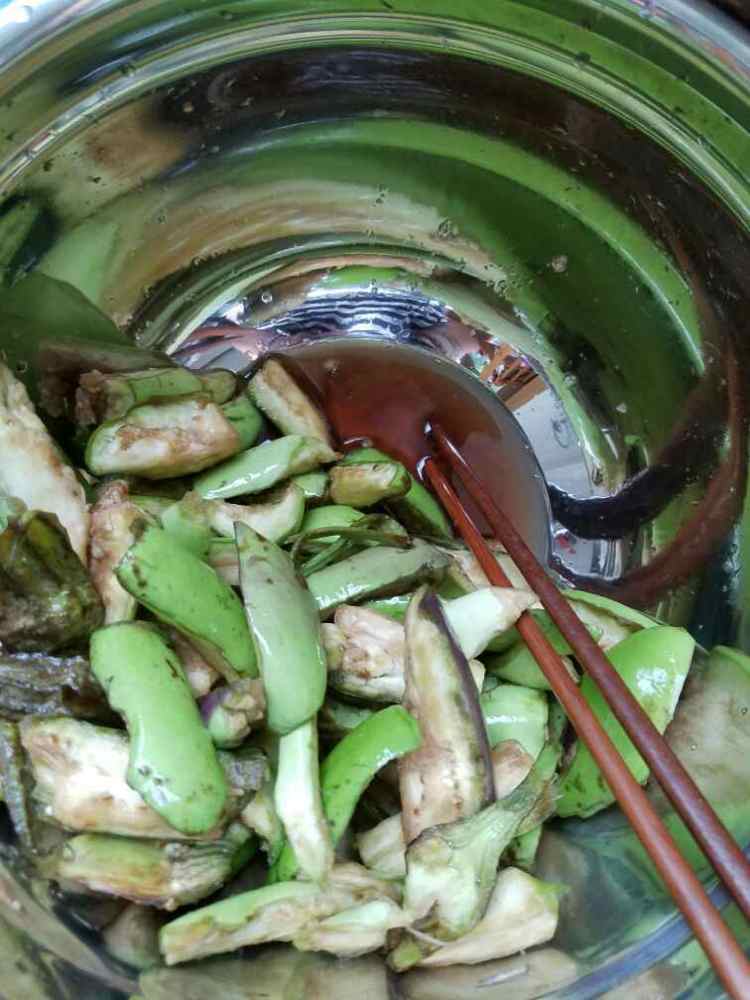 红烧手撕茄子步骤4