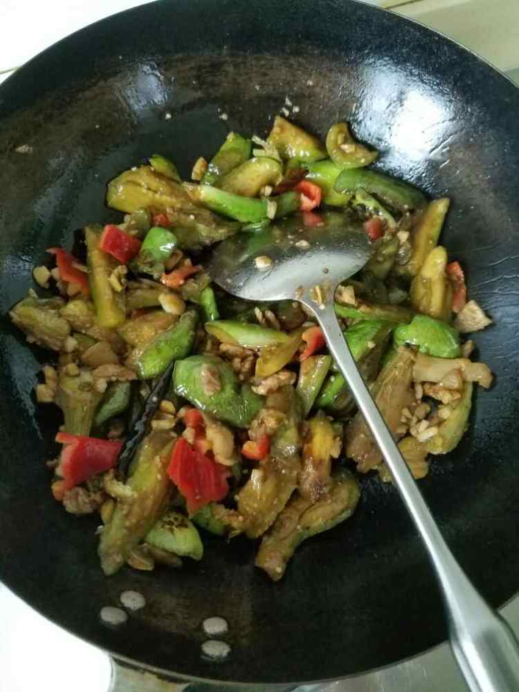 红烧手撕茄子步骤9