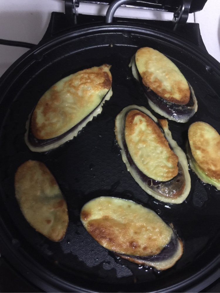 茄饼步骤8