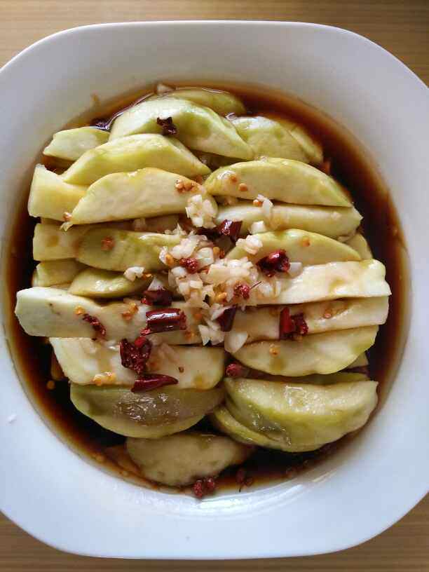 油泼蒜沫茄子步骤8