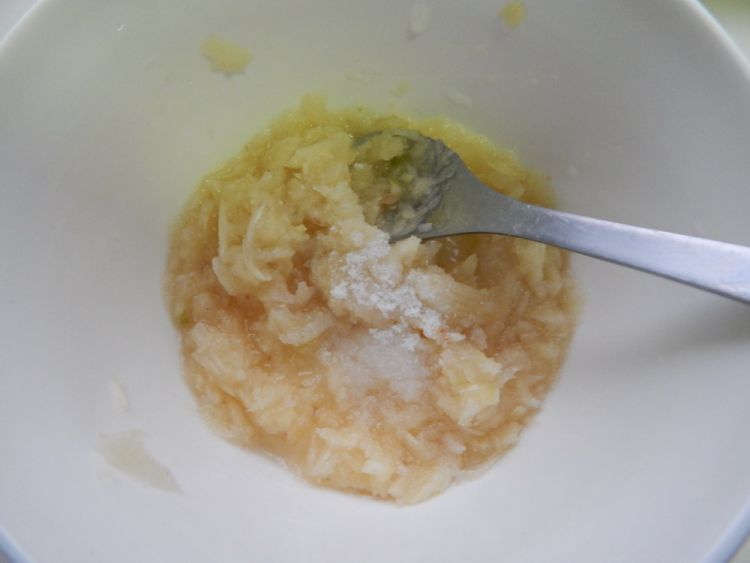 蒜泥芝士烤茄子#新鲜步骤4