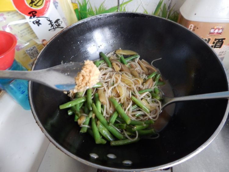茄子豆角烧粉条步骤13