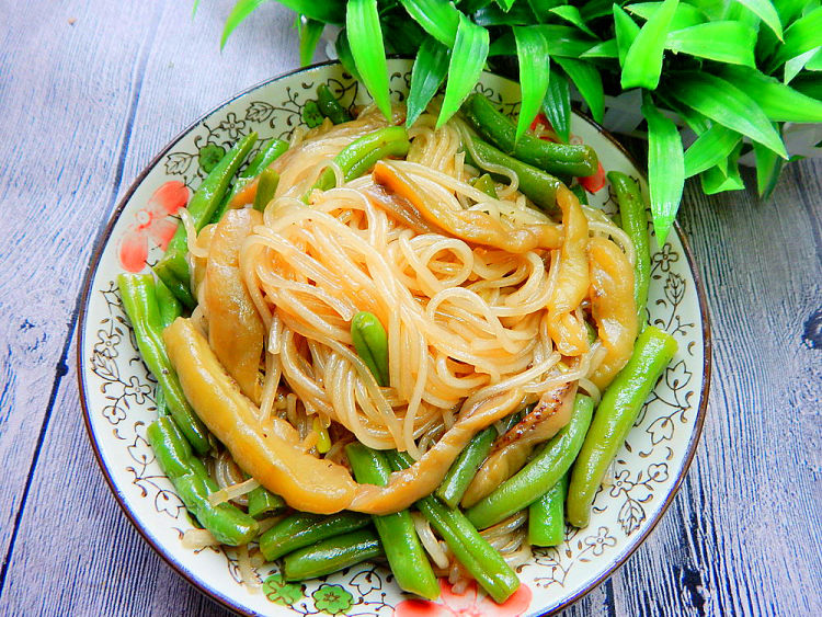 茄子豆角烧粉条步骤15