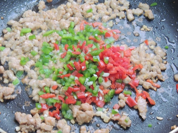 蒜香肉末烤茄子#新鲜步骤11