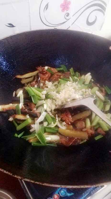 茄子炒肉丝步骤13