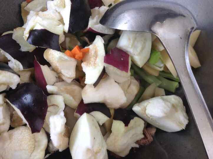 莜面饸饹配熬菜步骤3