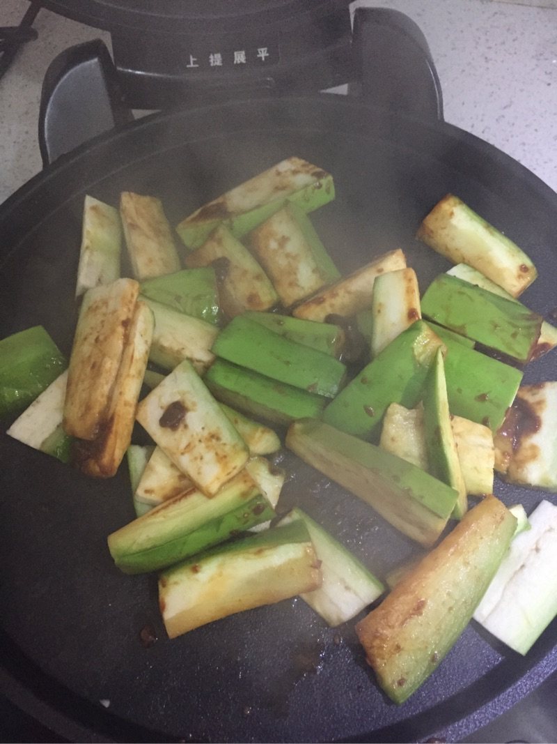 电饼铛茄子步骤5