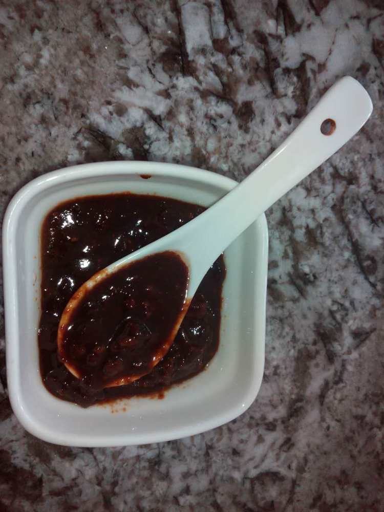 肉末酱香茄子条步骤3