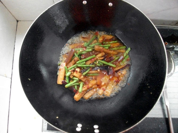 长豆角烧茄子步骤10