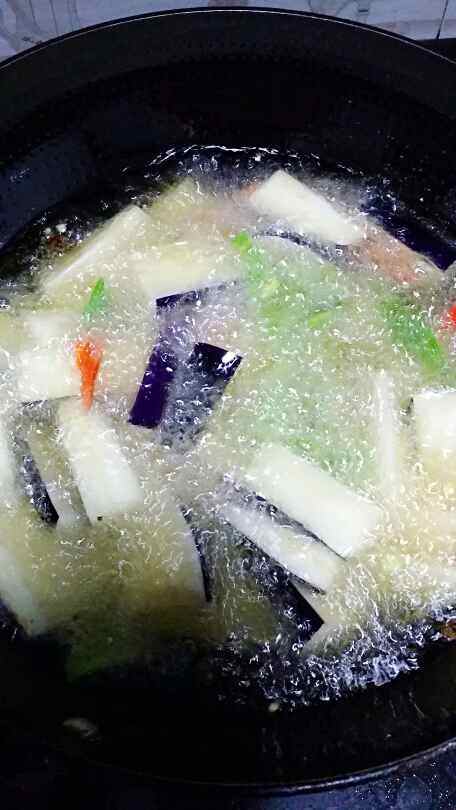 油淋茄子步骤3