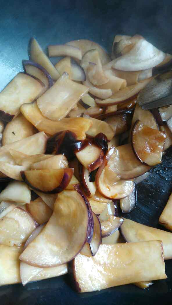 红油茄子步骤6