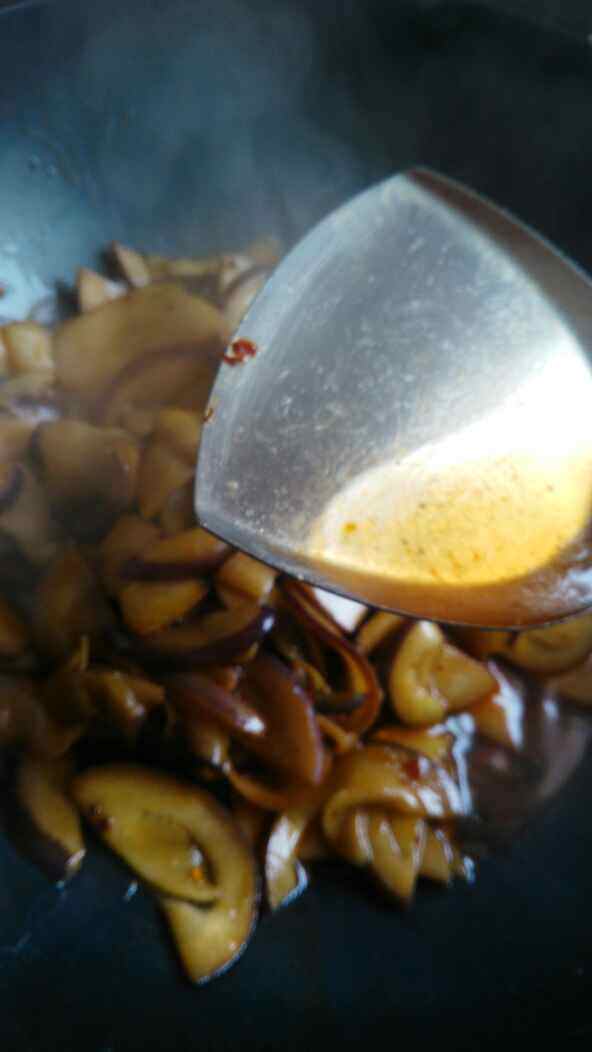 红油茄子步骤8