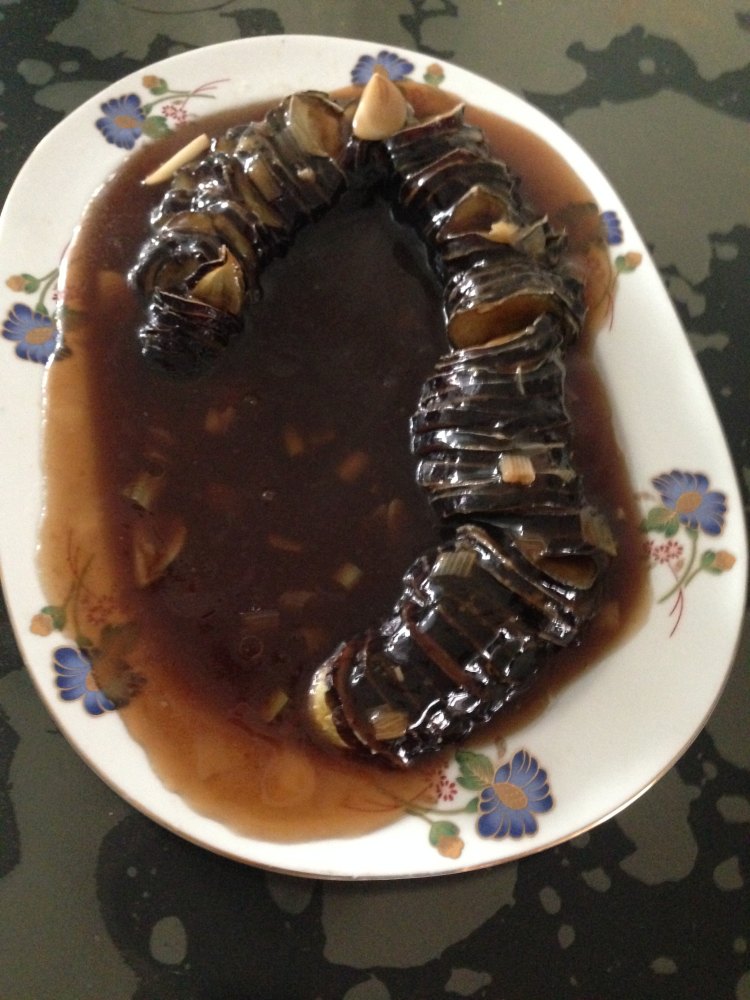 糖醋浇汁茄龙步骤12