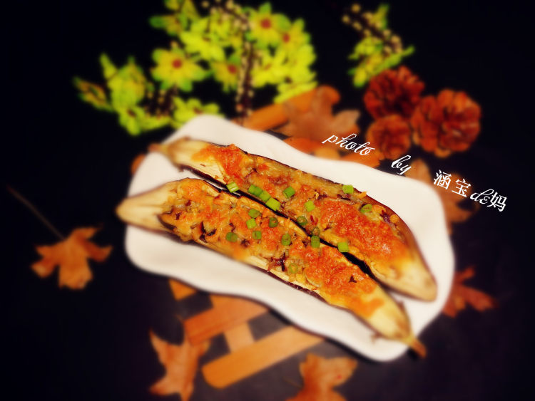 芝士蒜蓉烤茄子步骤7